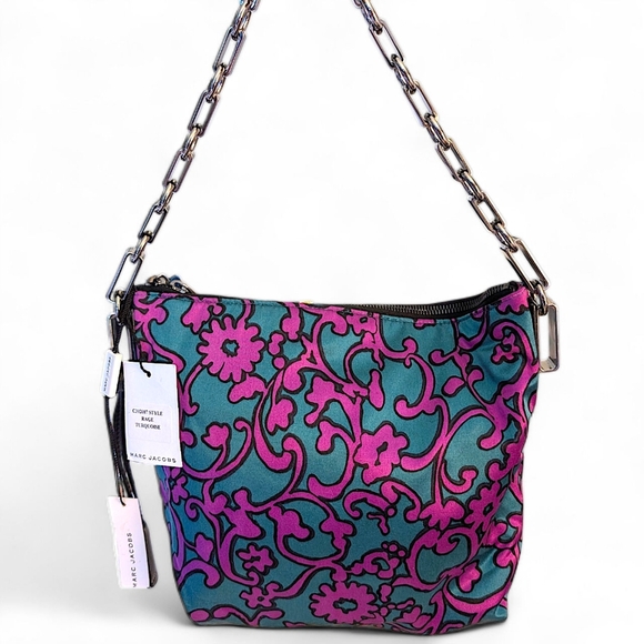 Marc Jacobs Collection Cement Style Shoulder Bag – Rose Turquoise – NWT - Picture 3 of 16